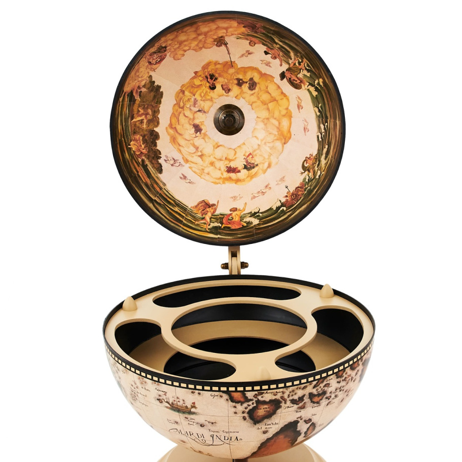 Глобус бар настольный "Басма" сфера 33 см купить в Екатеринбурге Глобус бар настольный "Басма" сфера 33 см купить в Екатеринбурге