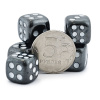 Кости игральные "Гамма" камень, серый, 15 мм (2 шт.) купить в Екатеринбурге
