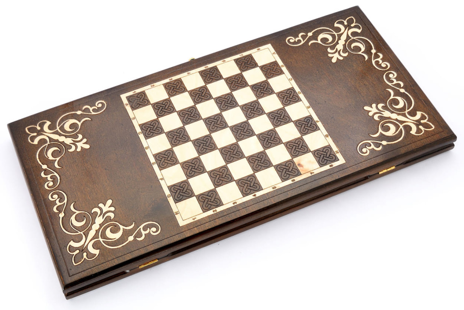 Нарды "Узор"  большие 60, Harutyunyan купить в Екатеринбурге