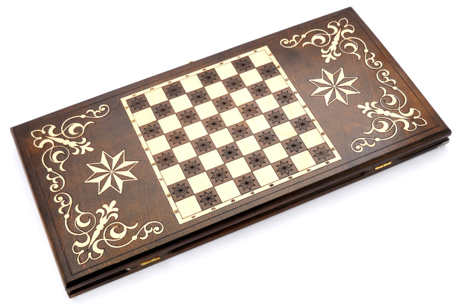 Нарды "Звезда"  большие 60, Harutyunyan купить в Екатеринбурге