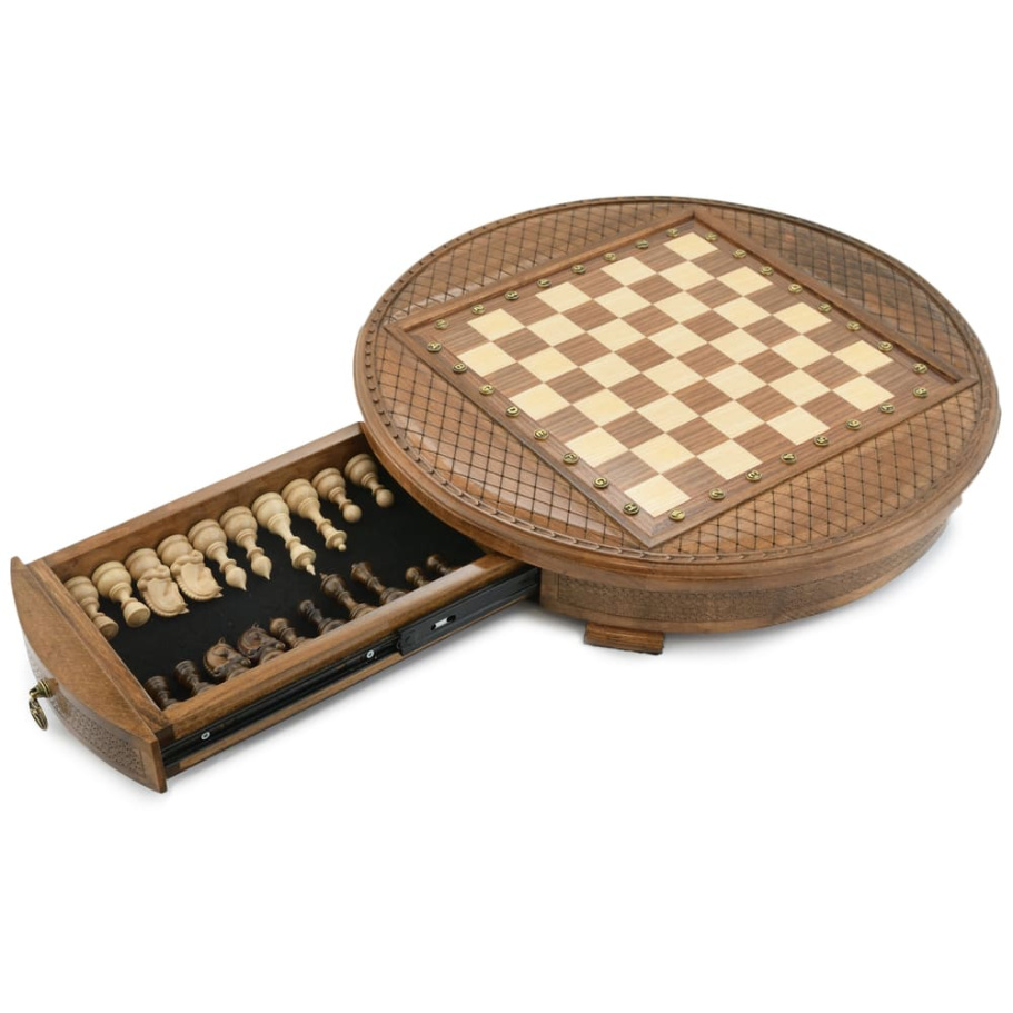 Шахматы резные в ларце "Доминация" , Harutyunyan купить в Екатеринбурге