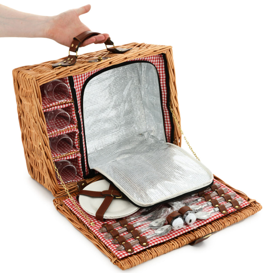 Корзина для пикника "Ариадна" (на 4 персоны) купить в Екатеринбурге