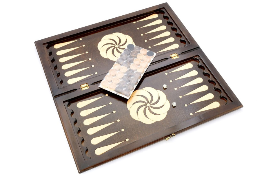 Нарды "Бесконечность"  большие 60, Harutyunyan купить в Екатеринбурге