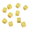 Кости игральные "Премиум" металл, золотой, 12 мм (2 шт.) купить в Екатеринбурге