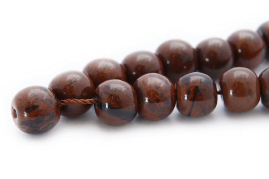 Четки с бусинами "Оскар" коричневый камень, Давыдов С. купить в Екатеринбурге Четки с бусинами "Оскар" коричневый камень, Давыдов С. купить в Екатеринбурге