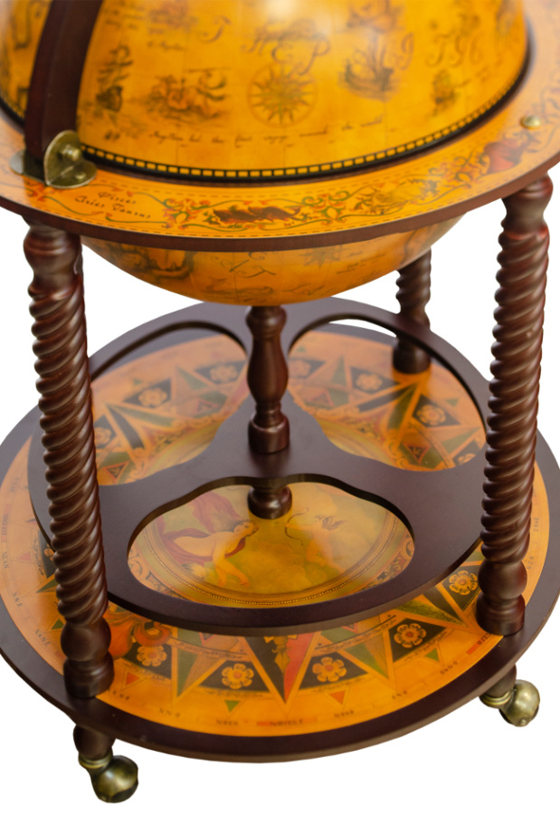 Глобус бар напольный "Мифы",  45 см, JUFENG купить в Екатеринбурге Глобус бар напольный "Мифы",  45 см, JUFENG купить в Екатеринбурге