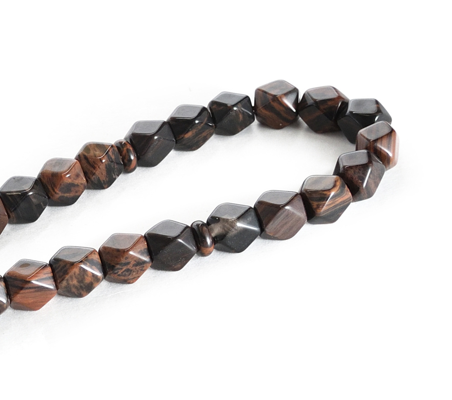 Четки граненые "Удача" коричневый камень, Давыдов С. купить в Екатеринбурге Четки граненые "Удача" коричневый камень, Давыдов С. купить в Екатеринбурге