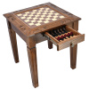Стол ломберный Шахматы резные "Центурион" 60, Harutyunyan купить в Екатеринбурге