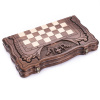 Шахматы + нарды резные "Корона" 40, Harutyunyan купить в Екатеринбурге