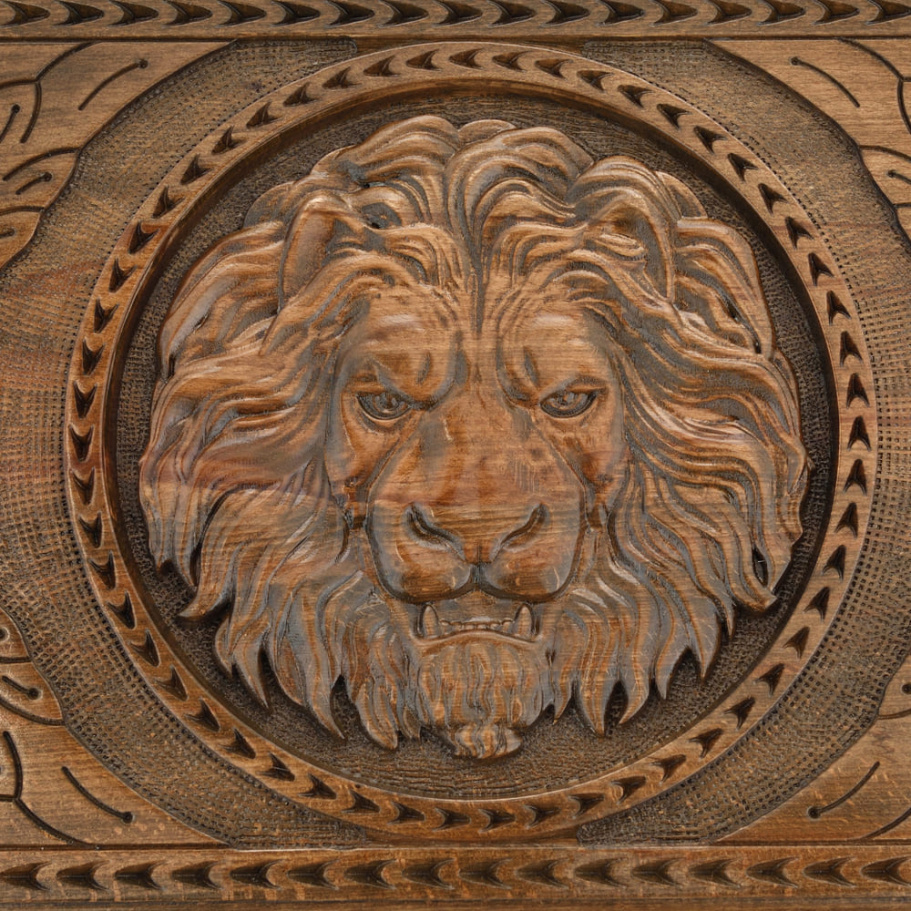 Нарды резные "Лева" большие 60, Harutyunyan купить в Екатеринбурге