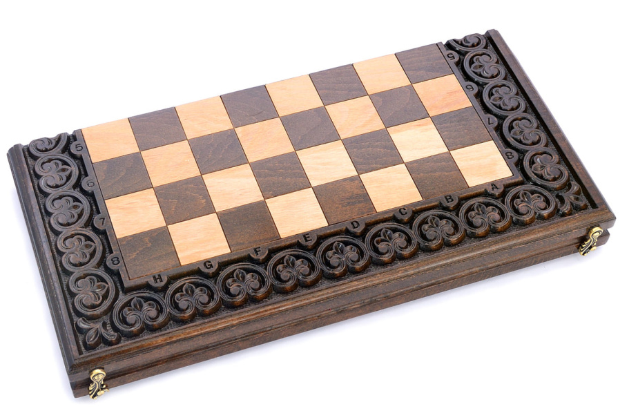 Шахматы резные "Лотос" 50, Harutyunyan купить в Екатеринбурге