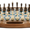 Шахматы + нарды резные "Топаз" 30 купить в Екатеринбурге