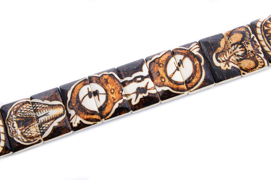 Четки перекидные "Скорпион" кость, Беркутов К. купить в Екатеринбурге