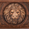 Нарды резные "Царь зверей" большие 60, Harutyunyan купить в Екатеринбурге