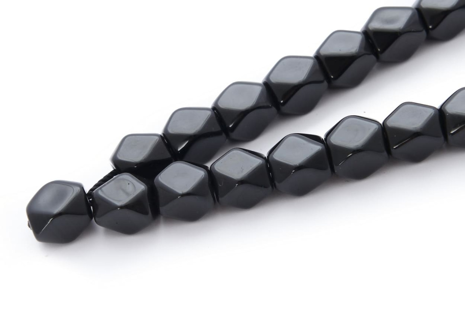 Четки граненые "Ранчо" черный камень, Давыдов С. купить в Екатеринбурге Четки граненые "Ранчо" черный камень, Давыдов С. купить в Екатеринбурге