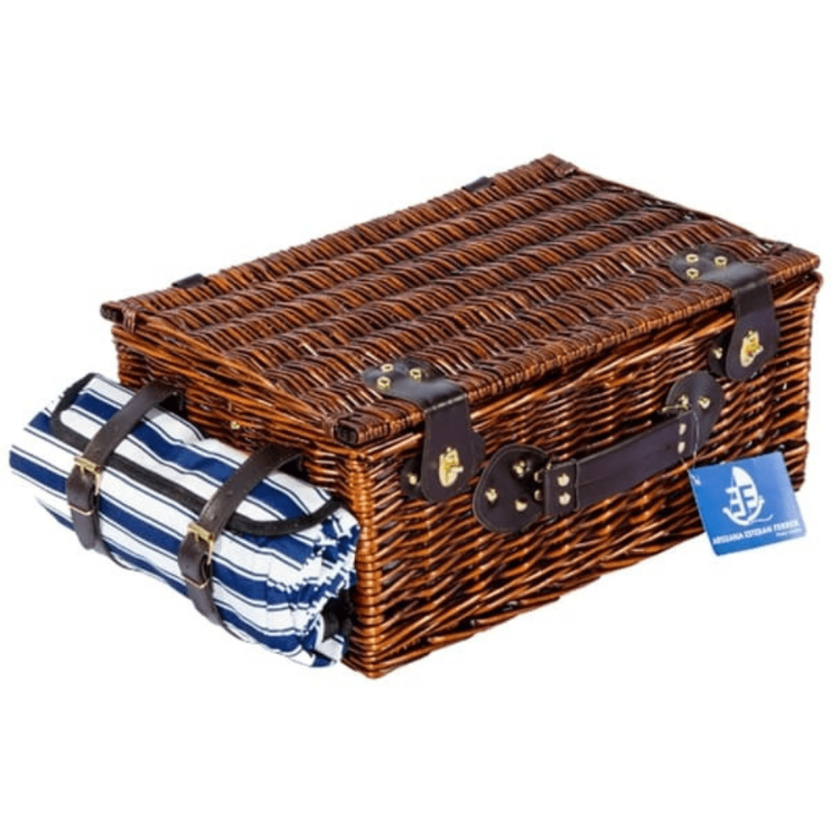 Корзина для пикника Гари (на 4 персоны) с пледом купить в Екатеринбурге