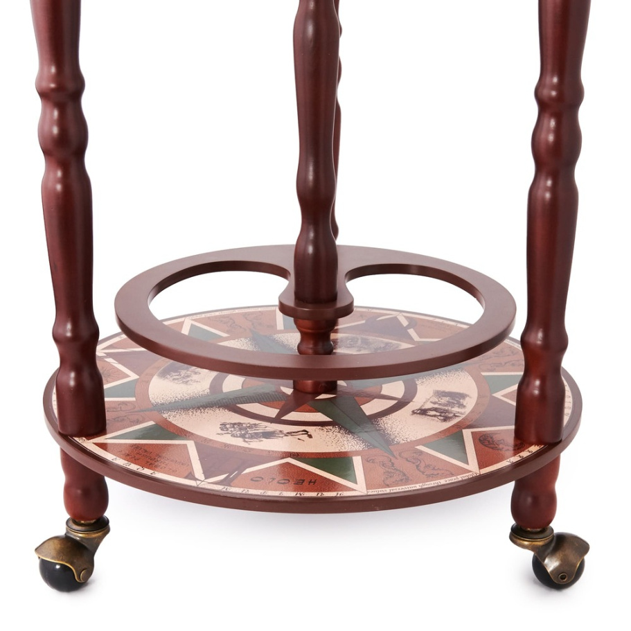 Глобус бар напольный "Возрождение" сфера 33 см купить в Екатеринбурге Глобус бар напольный "Возрождение" сфера 33 см купить в Екатеринбурге