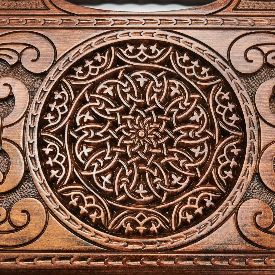 Нарды резные Агнес "Ламбрекен" большие, 60 купить в Екатеринбурге