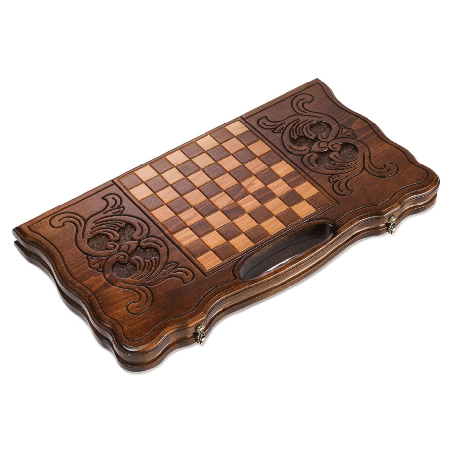 Нарды резные Агнес "Спартанец"  большие, 60 купить в Екатеринбурге