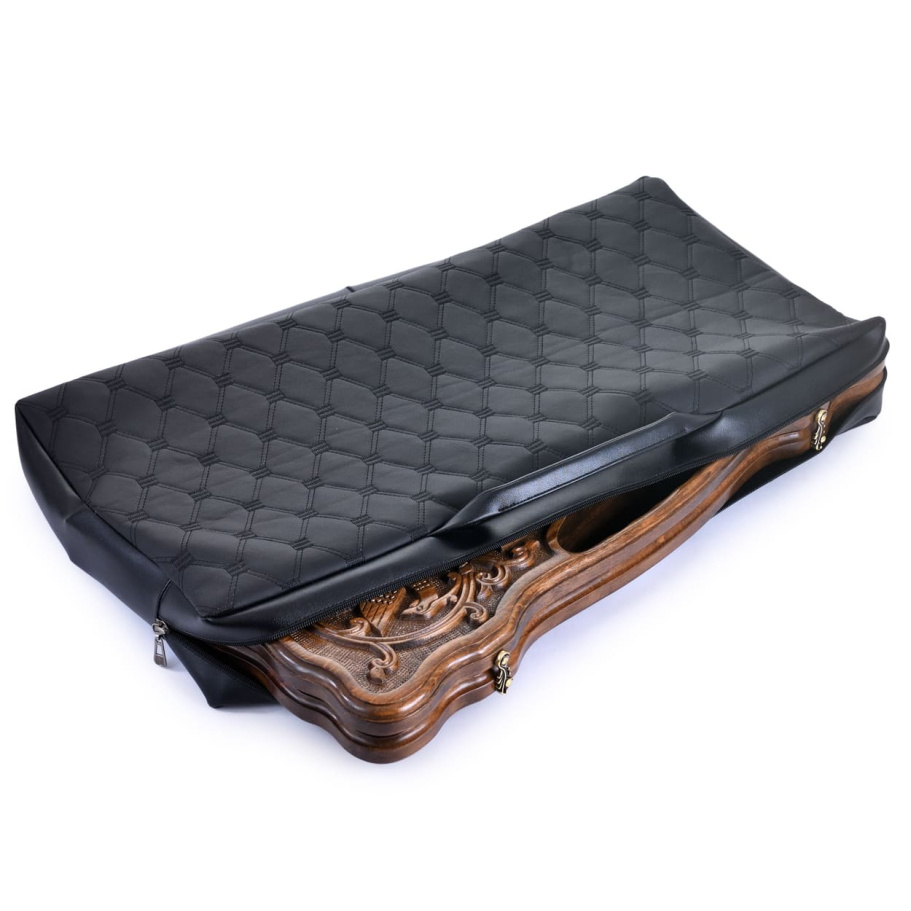 Чехол для больших нард Декарт, экокожа купить в Екатеринбурге