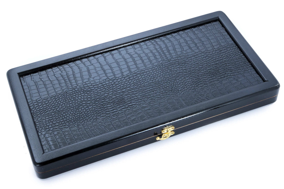 Нарды кожаные Пермские "Крокодил" средние 50