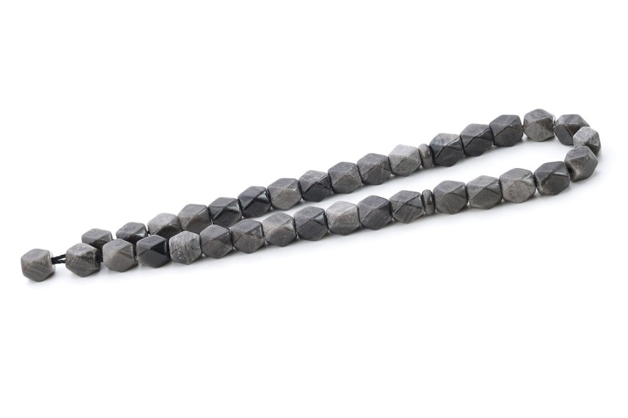 Четки граненые "Ранчо" серый камень, Давыдов С. Четки граненые "Ранчо" серый камень, Давыдов С.