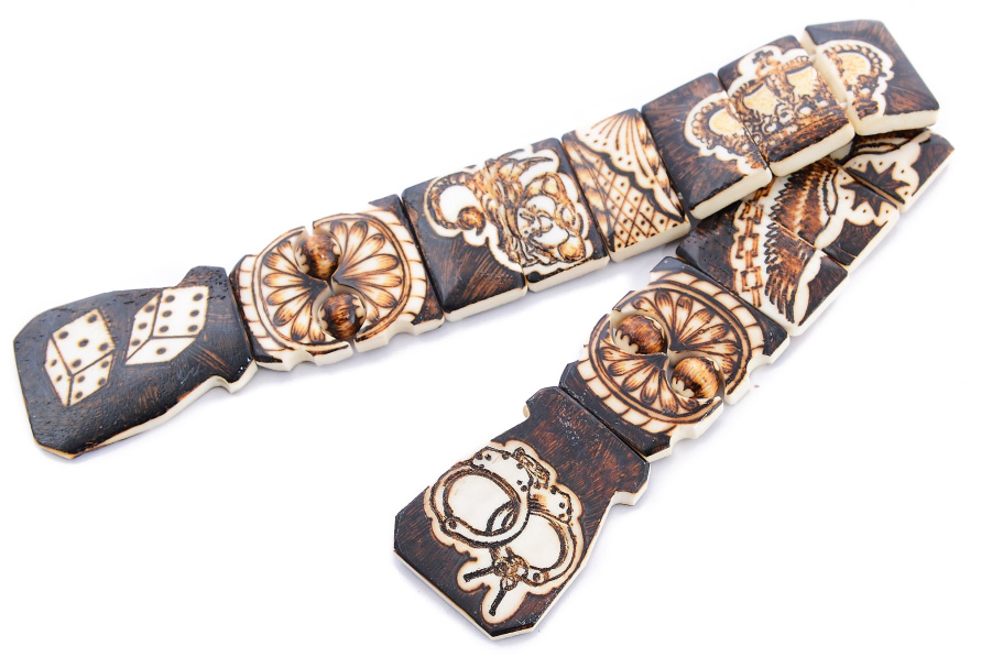 Четки перекидные "Корона" кость, Беркутов К. купить в Екатеринбурге