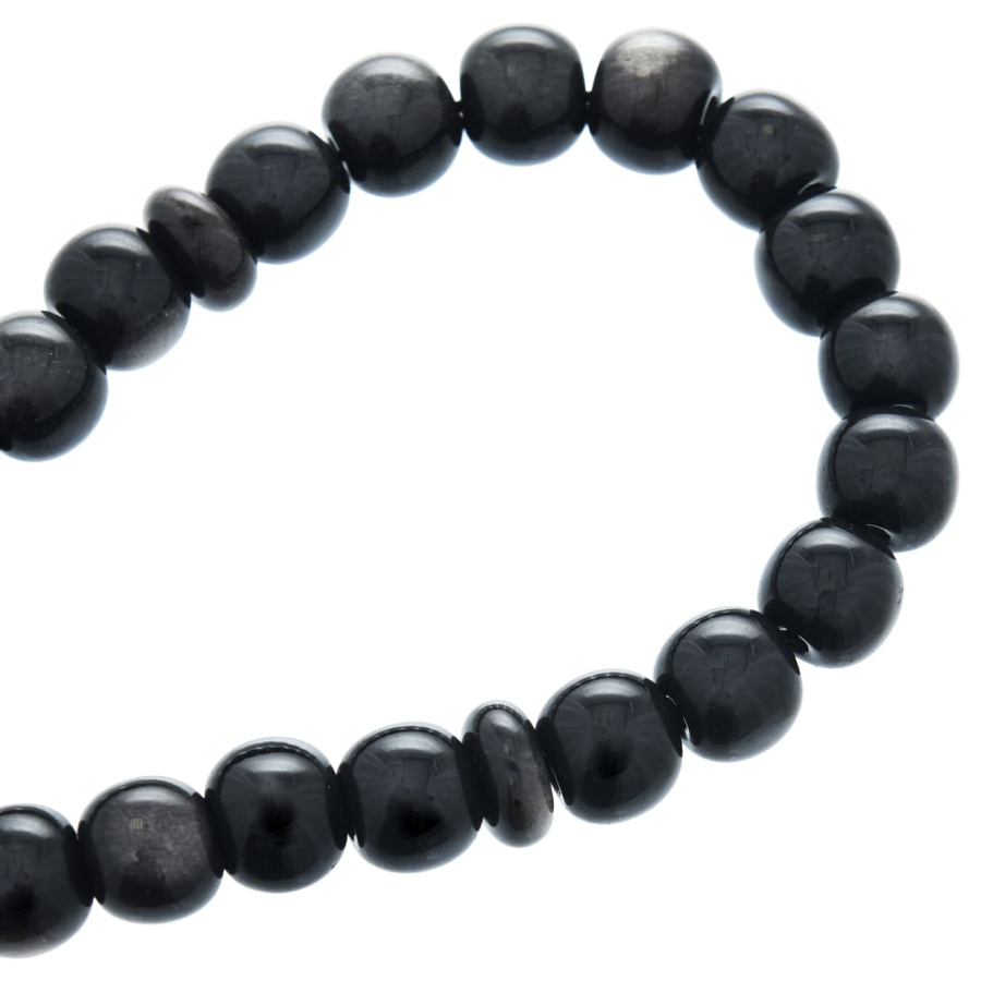 Четки с бусинами "Оскар" черный камень с лунным оттенком, Давыдов С. купить в Екатеринбурге Четки с бусинами "Оскар" черный камень с лунным оттенком, Давыдов С. купить в Екатеринбурге