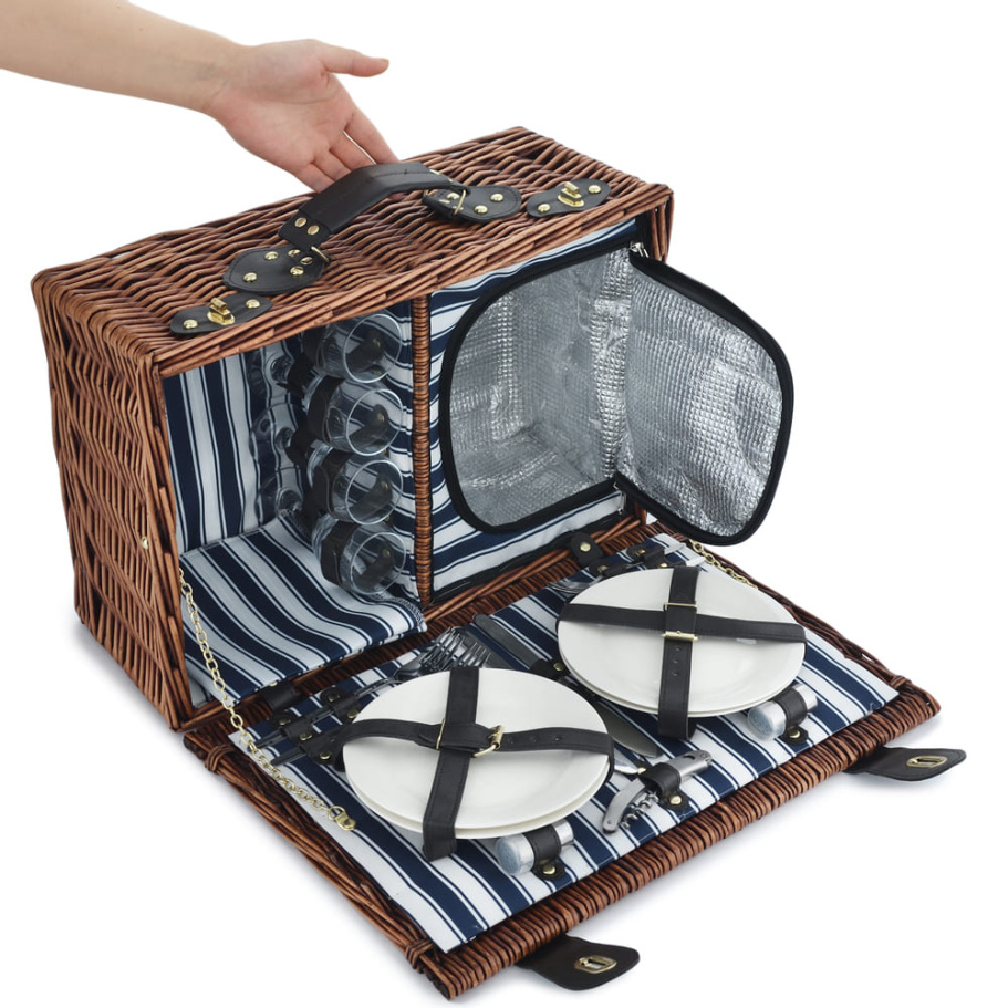 Корзина для пикника Пик (на 4 персоны) купить в Екатеринбурге